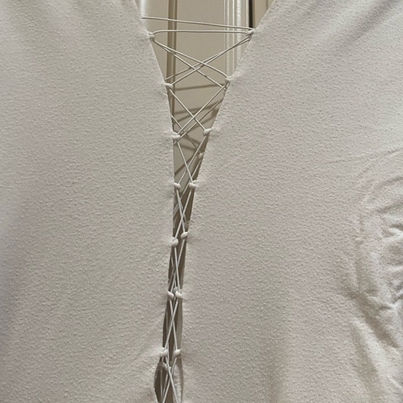 T by Alexander Wang white long sleeve bodysuit - Picture 4 of 10